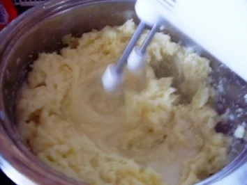 Hauptgericht~Leber mit Zwiebelringe und Kartoffelbrei - Rezept - Bild Nr. 3