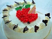 Johannisbeer Quarktorte - Rezept