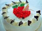 Johannisbeer Quarktorte - Rezept