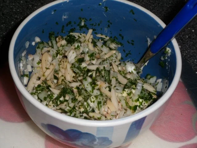 GEFÜLLTES - Champignons gefüllt mit Mandelbutter - Rezept - Bild Nr. 5