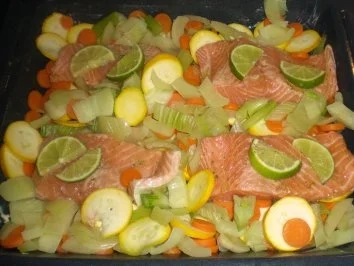 Lachs aus dem Backofen - Rezept - Bild Nr. 5