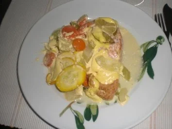 Lachs aus dem Backofen - Rezept