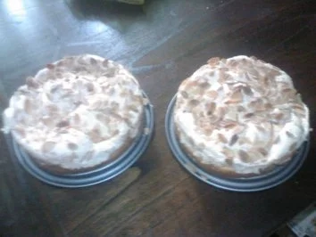 Mandel-Baiser-Torte - Rezept