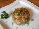 Hackfleischnester mit Gouda und Tomaten - Rezept