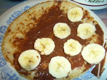 Gefüllte Pfannkuchen "SWEETY" - Rezept