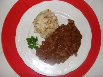 Fleisch : -Kalbbsleber in Coca Colasoße- - Rezept