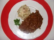 Fleisch : -Kalbbsleber in Coca Colasoße- - Rezept