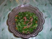 Rapunzelsalat mit Karotte und Räucherlachs - Rezept