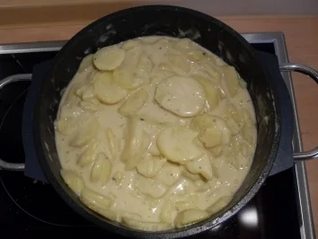 Warmer Kartoffel-Salat - Rezept