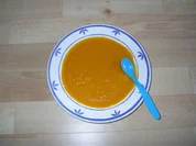 Möhrchenbrei mit Hirse und weißem Mandelmus - Rezept