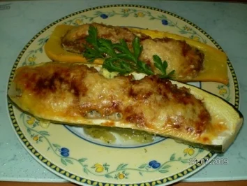 Überbackene Zucchini - Rezept
