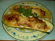 Überbackene Zucchini - Rezept