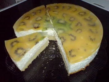 Kiwi-Quark-Torte - Rezept