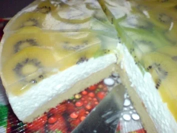 Kiwi-Quark-Torte - Rezept