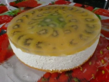 Kiwi-Quark-Torte - Rezept