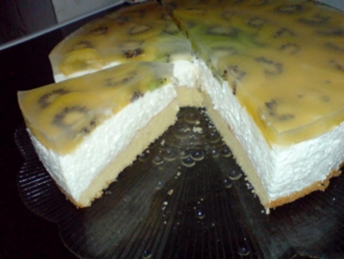Kiwi-Quark-Torte - Rezept
