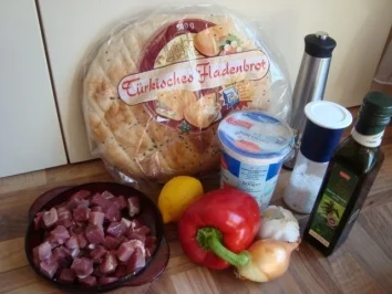 Abendbrot - Fladenbrot mit Lammfüllung - Rezept - Bild Nr. 2