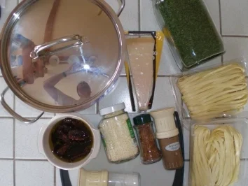 Alwins Nudeln Aglio e Olio - Rezept