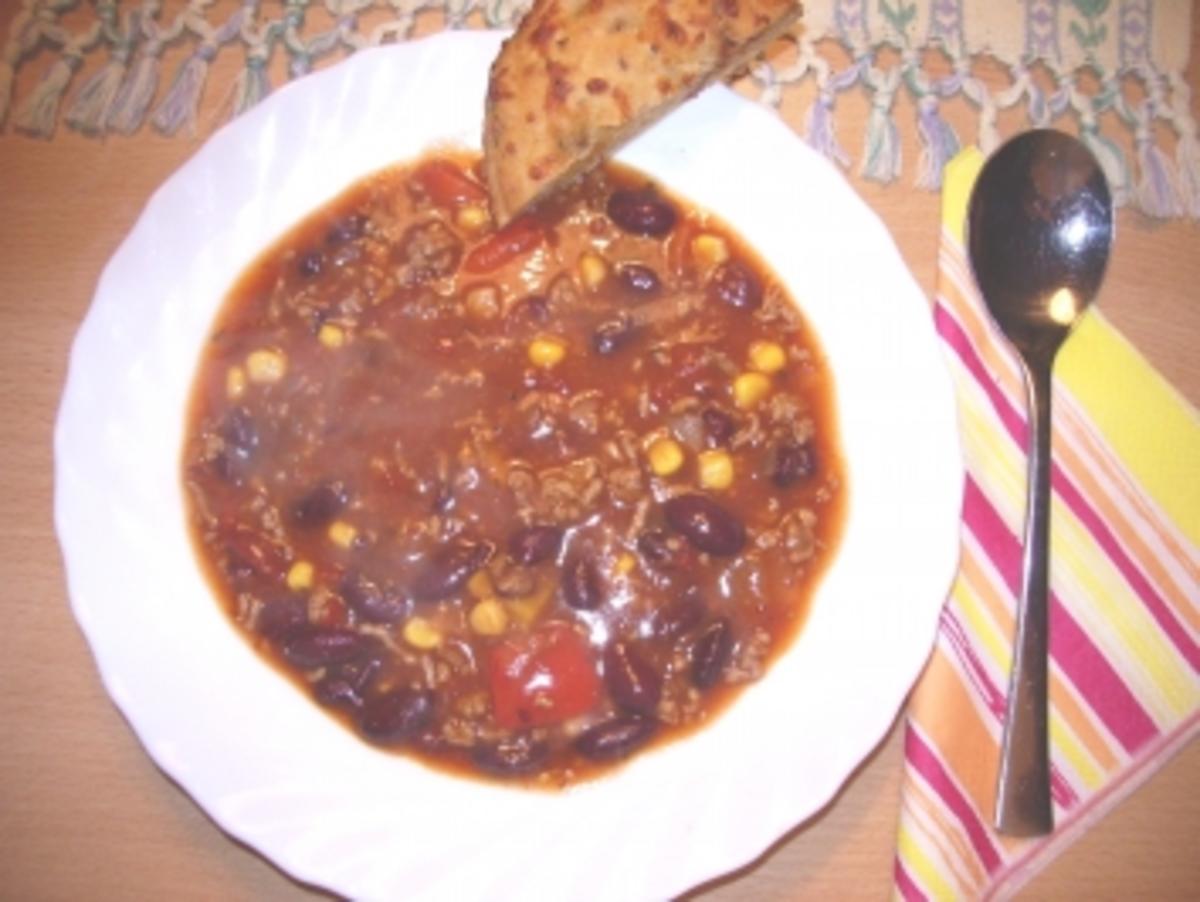 Suppen: Chili con Carne Suppe - Rezept