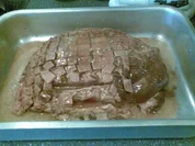 SCHINKENKRUSTENBRATEN - Rezept