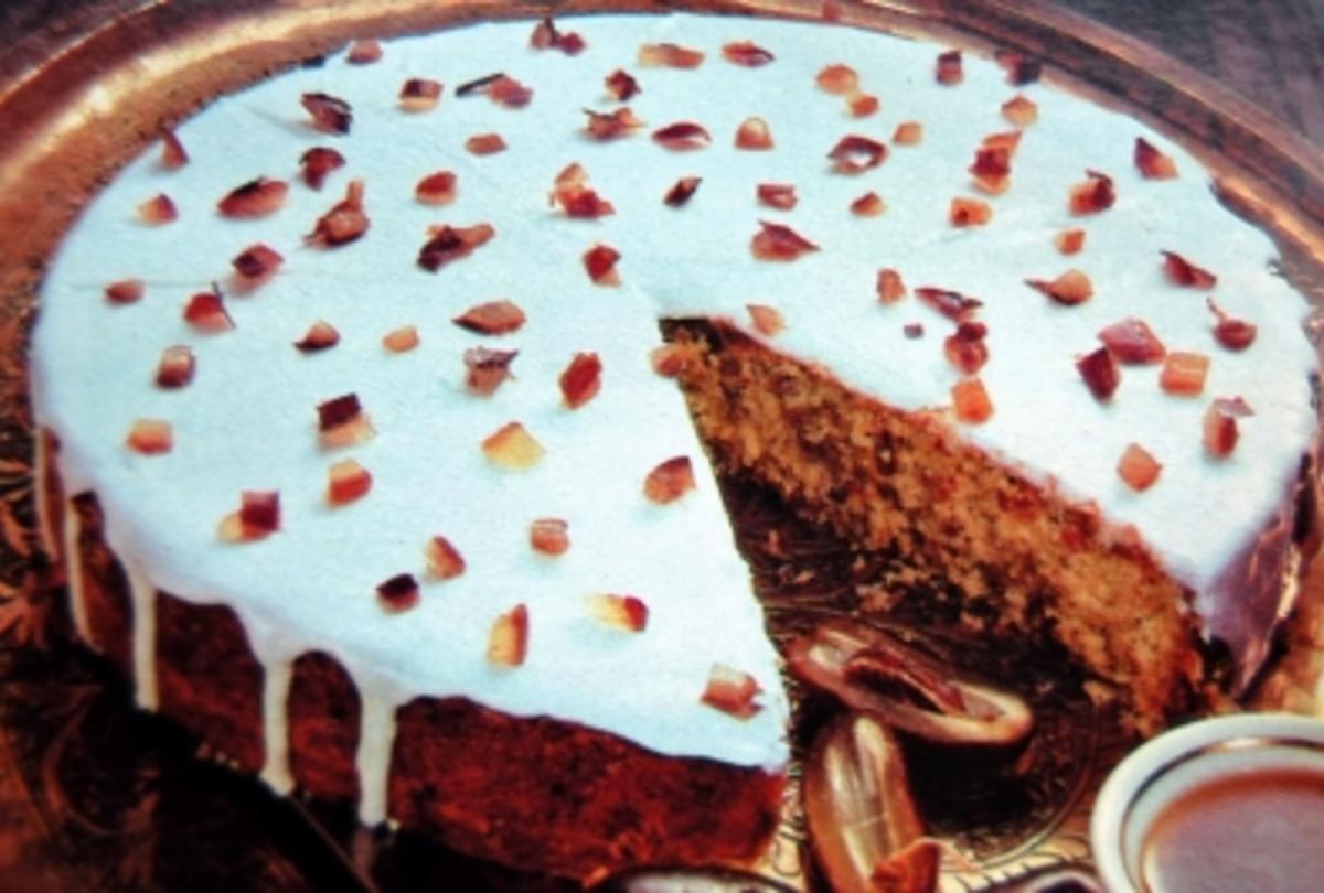 Dattelkuchen mit Mandeln - Rezept mit Bild - kochbar.de