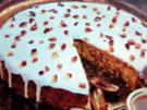 Dattelkuchen mit Mandeln - Rezept