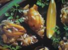 Gefüllte Muscheln   " Midye dolmasi " - Rezept