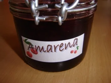 Rezept: Amarenakirschen Amarenakirschen - Rezept