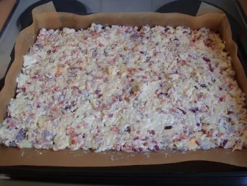 Rezept: Zwiebelkuchen Bild Nr. 2 Zwiebelkuchen - Rezept - Bild Nr. 2