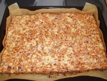 Rezept: Zwiebelkuchen Bild Nr. 3 Zwiebelkuchen - Rezept - Bild Nr. 3