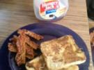 "FRÜHSTÜCK" French Toast mit Bacon - Rezept