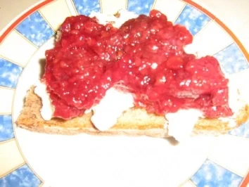 Erdbeer- Himbeerkonfiture - Rezept