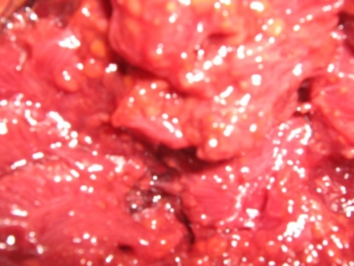 Erdbeer- Himbeerkonfiture - Rezept