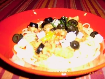 Rezept: Geschnetzeltes `Griechischer Style` Geschnetzeltes `Griechischer Style` - Rezept