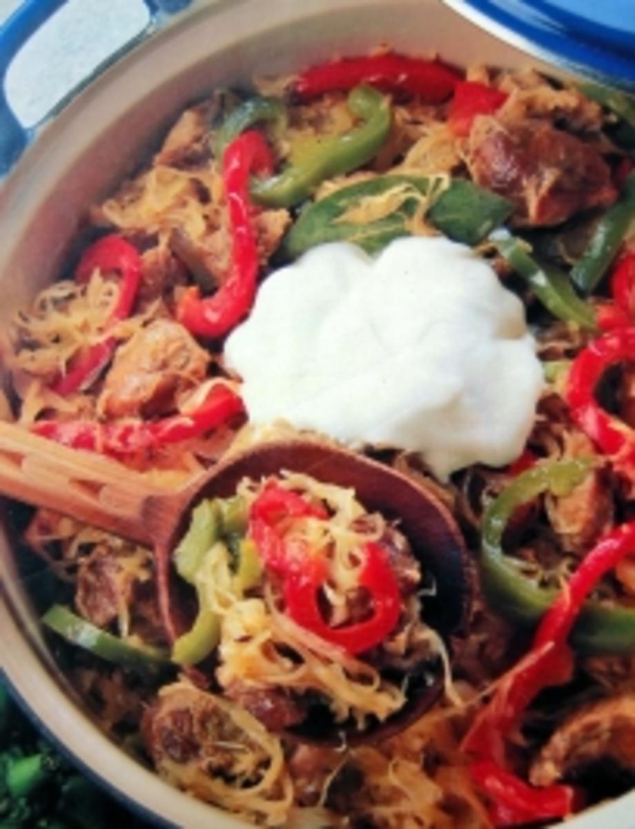 Bilder für Paprika Sauerkraut Eintopf - Rezept