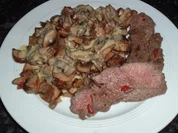 Champignonpfanne in einer Dijonsenfmarinade - Rezept