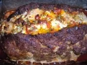 Hackbraten mit Schafskäse und Paprika - Rezept