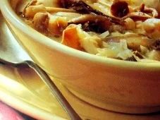 Kalbrische Pilzsuppe - Rezept