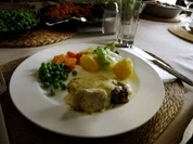 Lammfleisch mit Buttersauce - Rezept