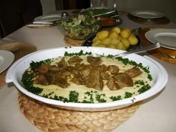 Rezept: Lammfleisch mit Buttersauce Bild Nr. 2 Lammfleisch mit Buttersauce - Rezept - Bild Nr. 2