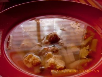 Hochzeitssuppe - Rezept