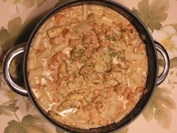 Putengeschnetzeltes mit Spargel - Rezept