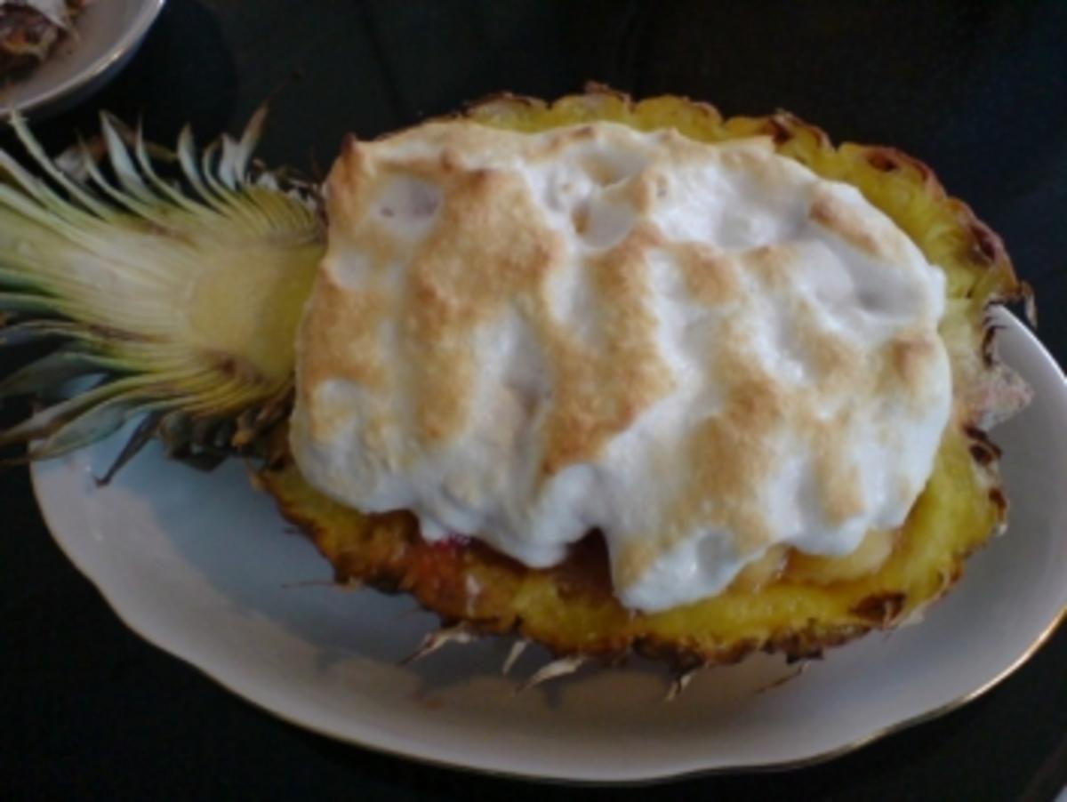 Gefüllte Ananas - Rezept