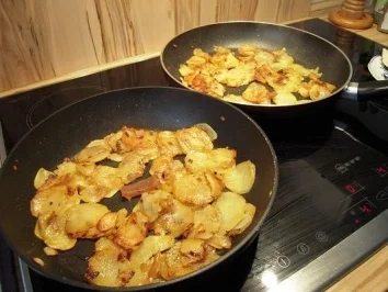 Knusperkartoffeln mit Knusperspeck - Rezept