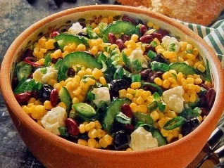 Rezept: Mais Bohnen Salat Bild Nr. 2 Mais Bohnen Salat - Rezept - Bild Nr. 2