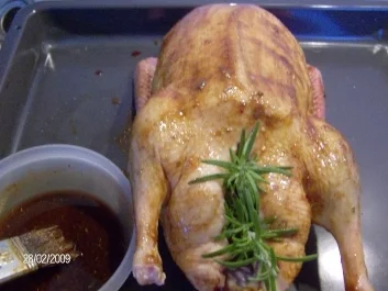 Rezept: Die Ente und ihre Lebkuchensoße Die Ente und ihre Lebkuchensoße - Rezept