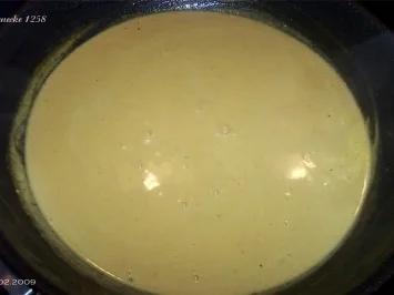 Schweinesteak mit fruchtiger Curry-Rahm-Soße - Rezept