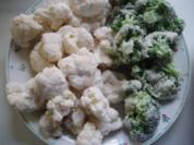 Brokkoli u. Karfiol paniert - Rezept