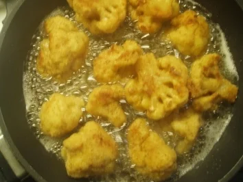 Rezept: Brokkoli u. Karfiol paniert Brokkoli u. Karfiol paniert - Rezept