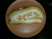 Torte  -  feine Bisquitrolle - Rezept